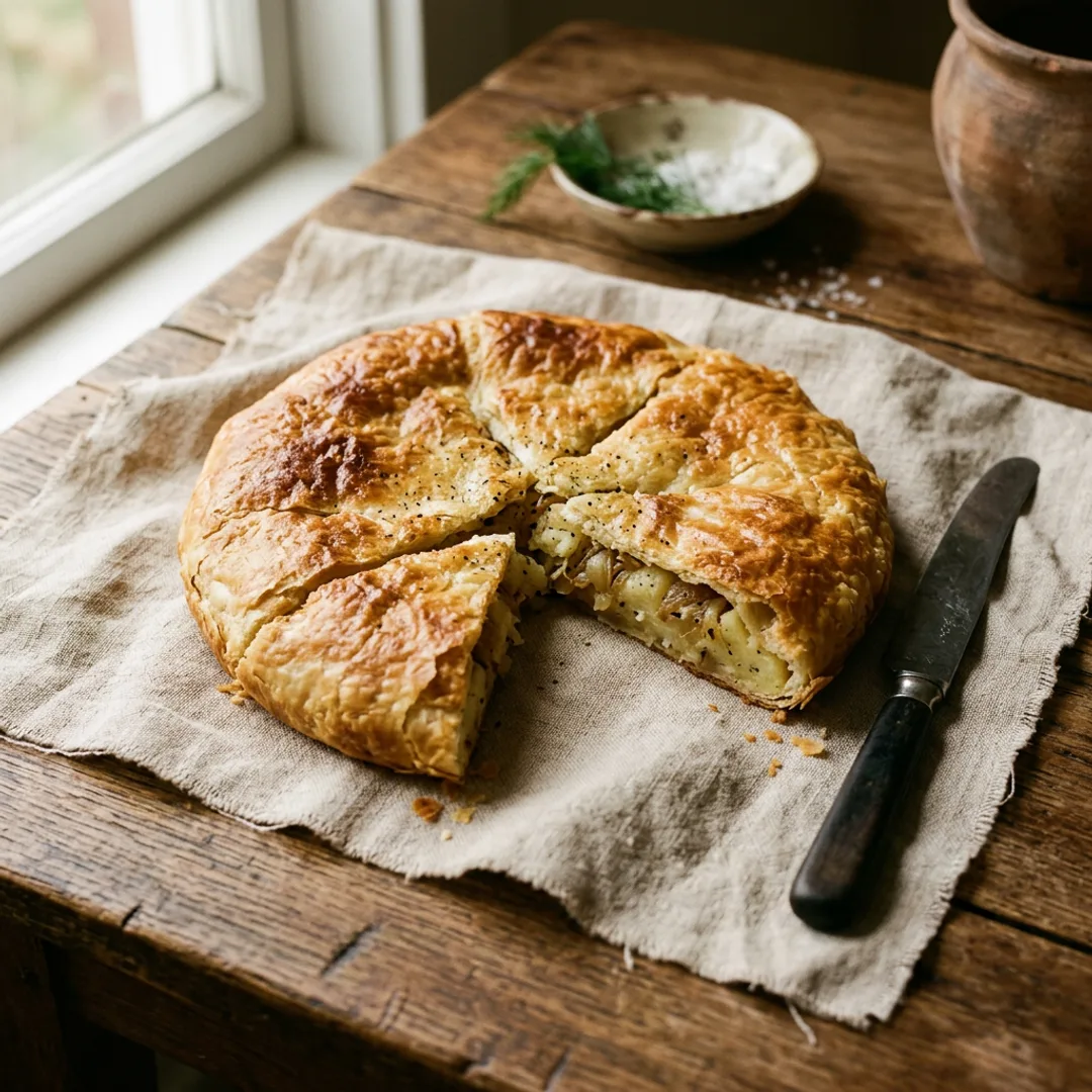 Placintă cu Cartofi